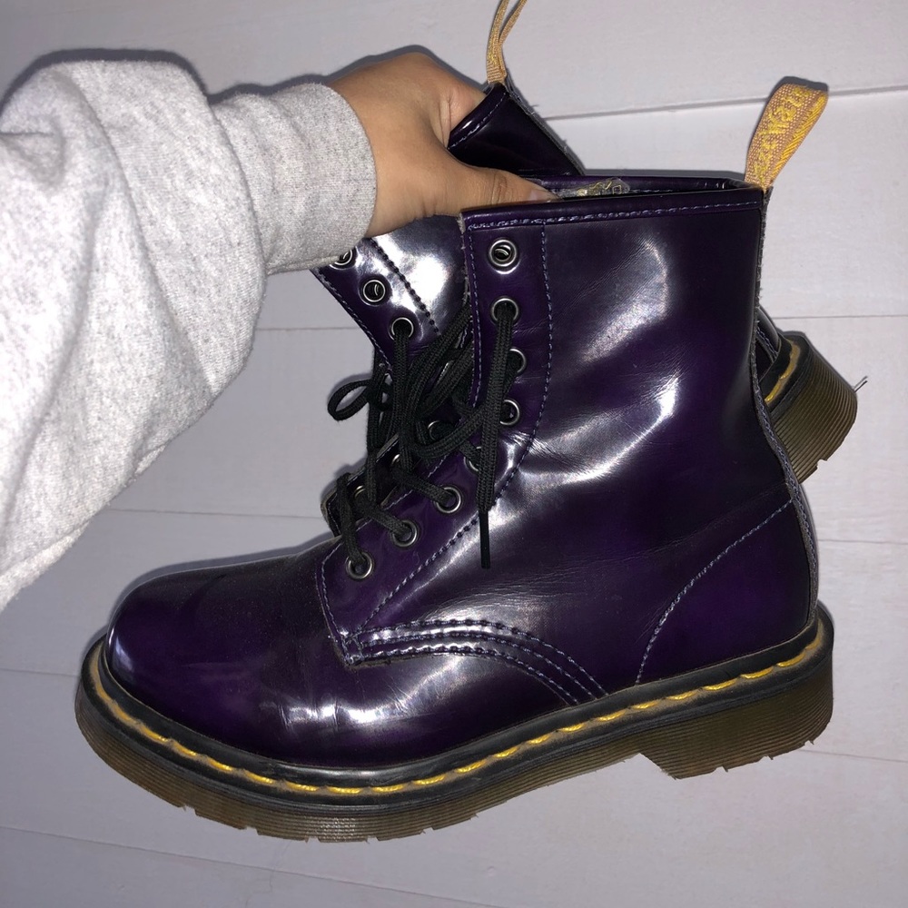 Doc Martens RARE Plum size 7